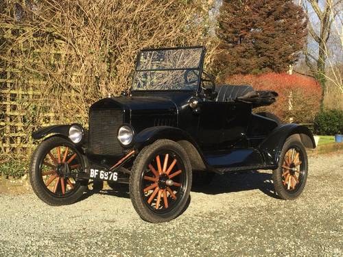 Beautiful 1924 Ford Model T 2 Seat Roadster Laurel & Hardy For Sale