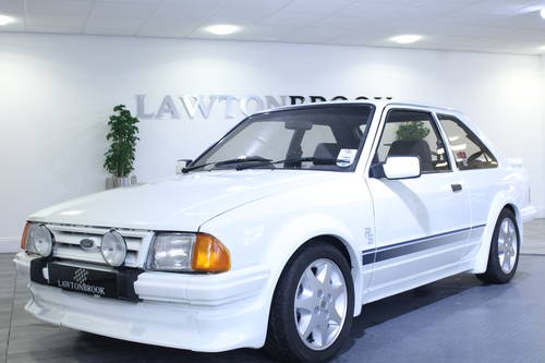 1985 FORD ESCORT RS TURBO MK3 SERIES 1 - JUST RESTORED, LOW MILES For Sale