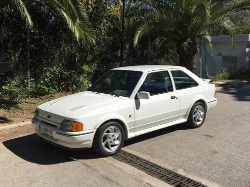 1989 Stunning Condition Escort RS Turbo LHD SOLD