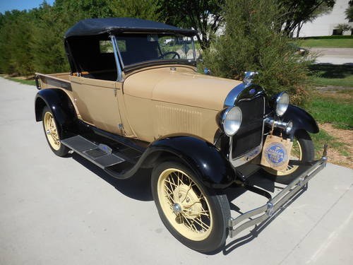 1929 Ford model A roadster Pick Up SOLD