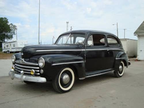 1947 Ford Deluxe 2DR Sedan SOLD
