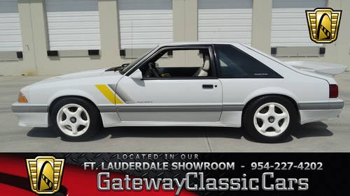 1989 Ford Mustang LX 5.0L V8 FI OHV 5 Speed Manual #502FTL SOLD