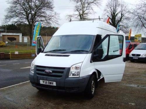 2011 FORD TRANSIT 2.4 TDCi 350 LWB High Roof Duratorq 3dr NO For Sale