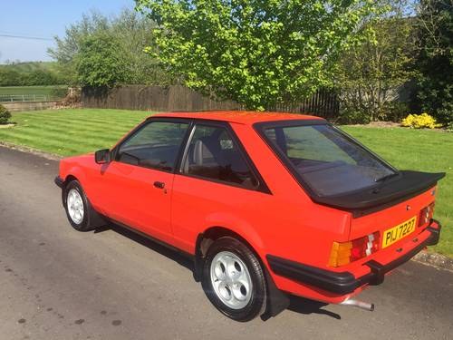 1982 Low mileage original XR3, 2 owners good history For Sale