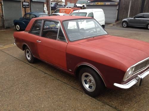 1968 Mk2 Cortina 1500 GT Two Door LHD For Sale