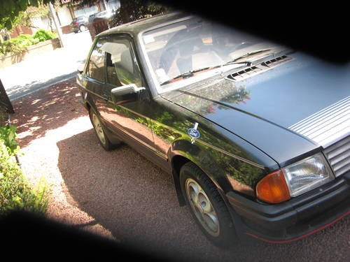 Ford xr3 custom 1982 lhd one of the first made SOLD
