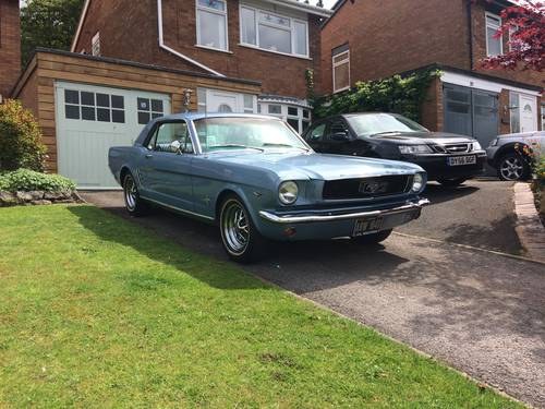 1966 Ford Mustang 289 V8, 4 speed manual For Sale