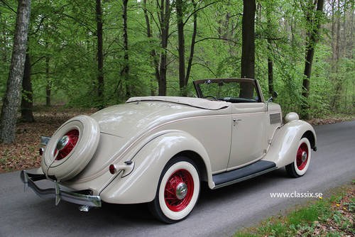 1935 Ford V8 Model 48 Roadster in perfect condition SOLD
