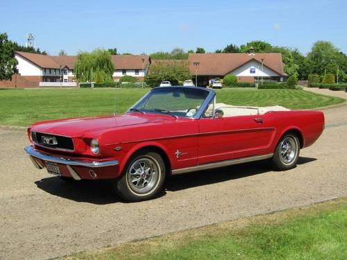 1966 Ford Mustang 289Convertible 16050miles At ACA 17th June For Sale