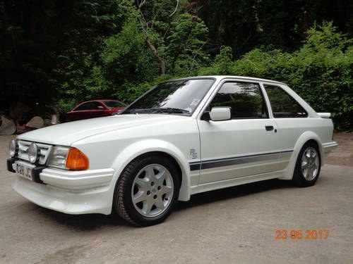 1985 Ford Escort RS Turbo For Sale by Auction
