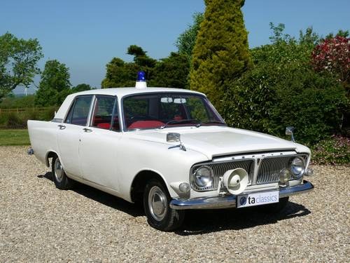 1963 Ford Zephyr Six MK III Police Car. As Seen On TV SOLD