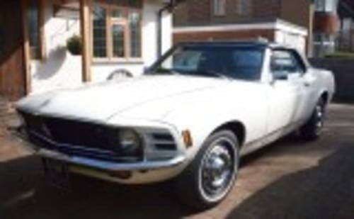 1970 Ford Mustang Convertible For Sale by Auction