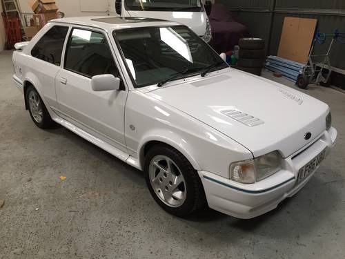 1988 F FORD ESCORT RS TURBO MK2,LOADS OF HISTORY,STUNNING SOLD