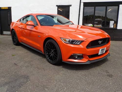 2016 FORD MUSTANG 5.O LITRE GT 6 SPEED MANUAL  RHD SOLD