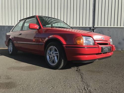 1986 Escort XR3i in concourse condition - less than 11k miles  For Sale