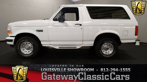 1995 Ford Bronco XLT #1552LOU For Sale
