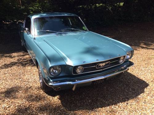 Mustang fast back GT 1966 In vendita