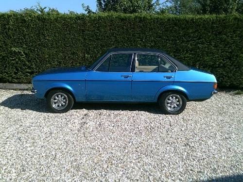 1978 Ford Escort 4dr 1.6 Ghia. Less than 8500 miles ! For Sale