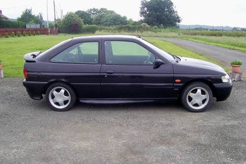 1995 FORD ESCORT RS2000 4X4.NEEDS LOVE.AUBERGINE.RARE!! VENDIDO