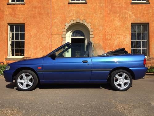 1997 Ford Escort Mk6 Cabriolet 1.6 Calypso - Low Mileage, 2 Owner For Sale