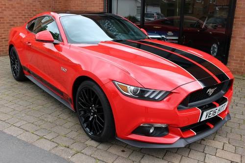2016 Ford Mustang 5.0 V8 GT 6-speed manual SOLD