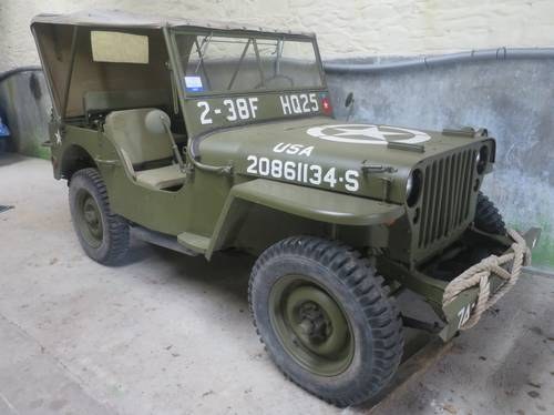 ONLINE AUCTION - 1945 Ford GPW Jeep For Sale by Auction
