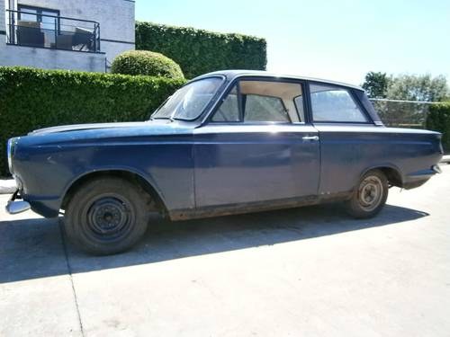 1963 Ford Cortina Deluxe - 2 doors - restoration project For Sale