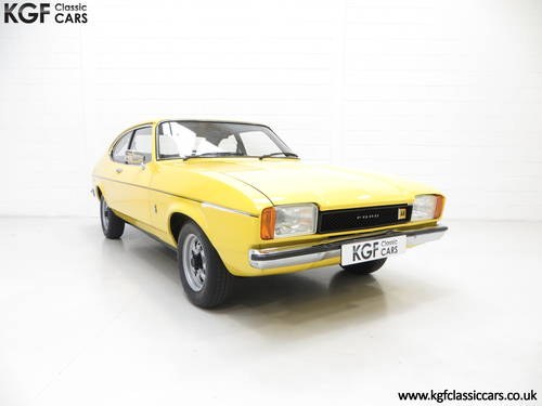 1977 A Stunning Ford Capri Mk2 1600L with Just 32,431 Miles SOLD
