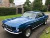 1967 Ford Mustang V8 4.7l 289 Coupe For Sale