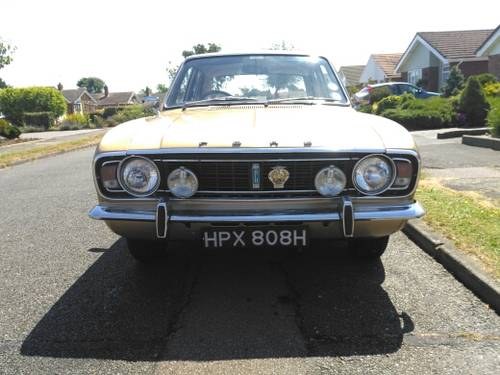 Ford Cortina amber gold 1970 SOLD
