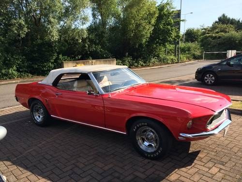 Ford Mustang convertable 1969 6 cylinder Automatic In vendita