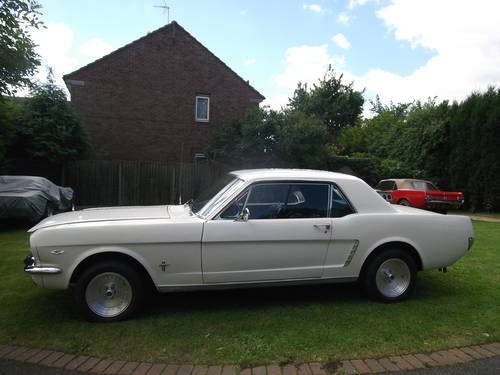 1965  Mustang Coupe,289 V8, Automatic Transmission,Pony Interior SOLD