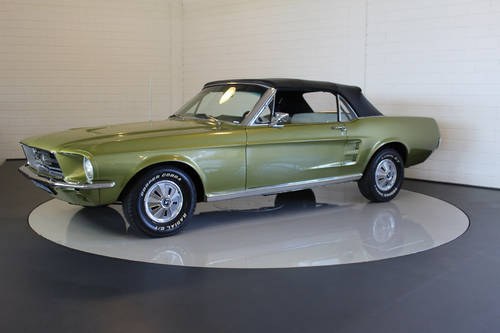 1967 Ford Mustang V8 Convertible: 05 Aug 2017 For Sale by Auction