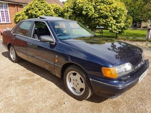 SEPTEMBER AUCTION. 1991 Ford Granada Ghia For Sale by Auction