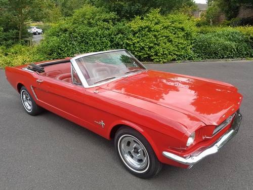 SEPTEMBER AUCTION. 1965 Ford Mustang Convertible For Sale by Auction