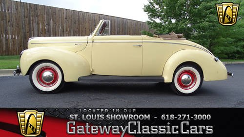 1940 Ford Two Door Convertible #7370-STL For Sale
