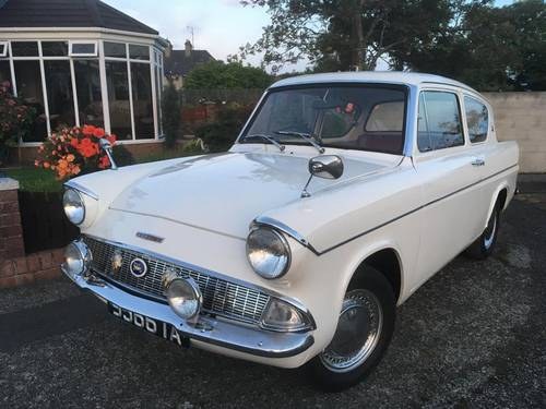 AUGUST AUCTION. 1960 Ford Anglia For Sale by Auction