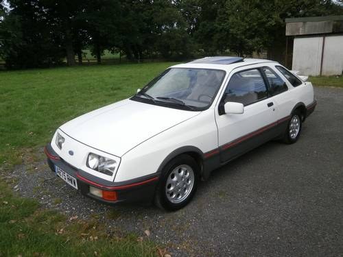 1983 FORD SIERRA XR4I WHITE 1 OWNER UNRESTORED VERY RARE! In vendita