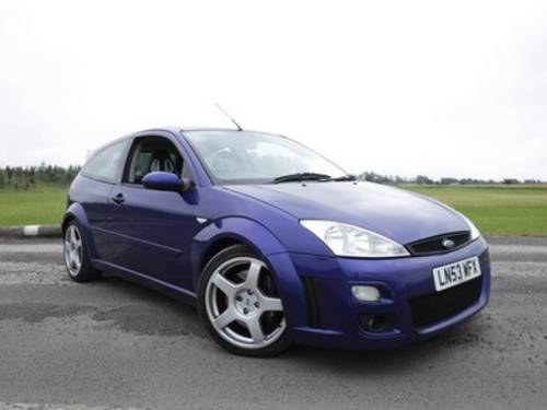 2003 Ford Focus RS For Sale by Auction