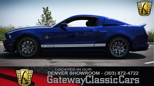 2013 Ford Mustang Shelby GT500 #74DEN For Sale