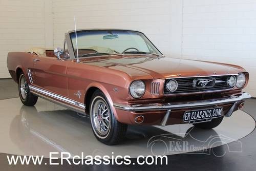 Ford Mustang V8 cabriolet 1966 GT Pack For Sale