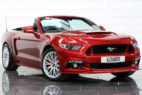 2016 16 16 FORD MUSTANG 5.0 GT CS500 V8 CONVERTIBLE AUTO For Sale