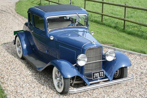 1932 Model B Coupe V8 All Steel Hot Rod. The Best Available. In vendita