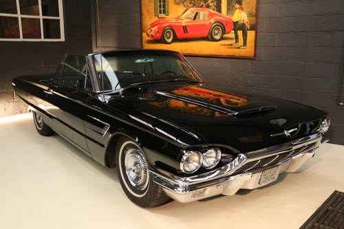 1965 FORD THUNDERBIRD TRIPLE BLACK DELIVERED NEW IN BELGIUM For Sale