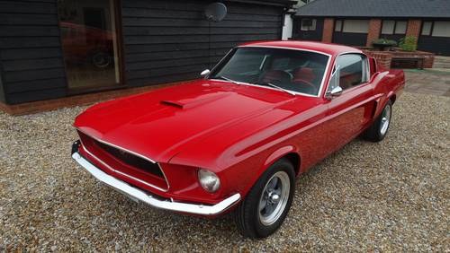 1968 (G) Ford Mustang fastback manual For Sale