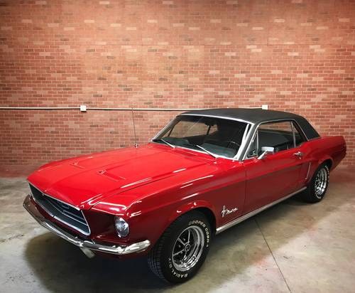 1968 Ford Mustang in Candy Apple Red..! For Sale