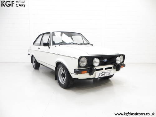 1979 A UK Matching Numbers Mk2 Ford Escort 1600 Sport SOLD
