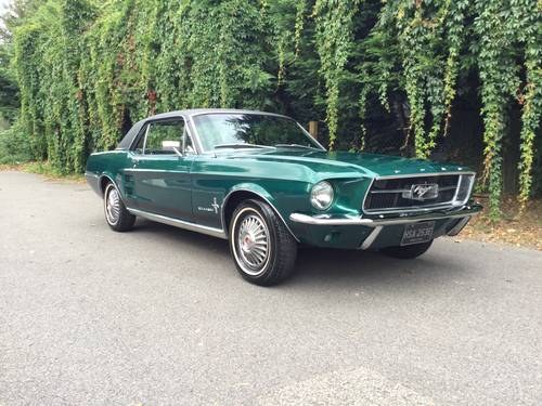 1967 Ford Mustang coupe V8 auto For Sale