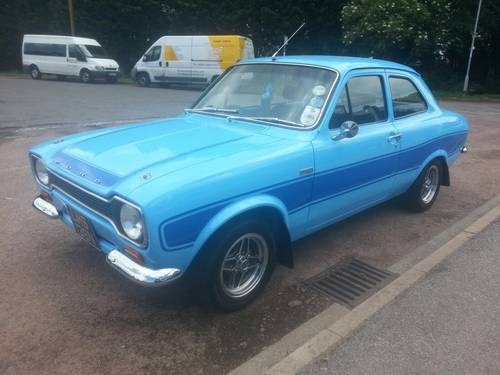 1974 mk1 escort RS2000 stunning concourse olympic blue For Sale