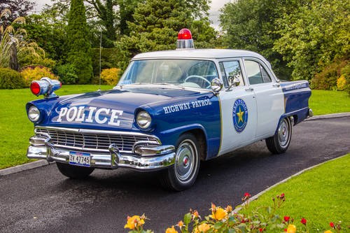 1956 Ford Fairlane Sedan Texas Police Car For Sale